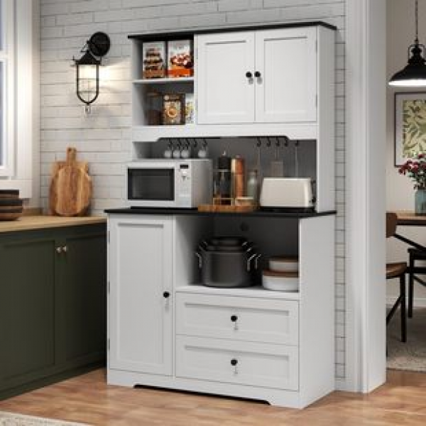 Amazon cross-border direct sales bathroom lockers, food storage rooms, modern floor cabinets suitable for kitchen, living room storage racks