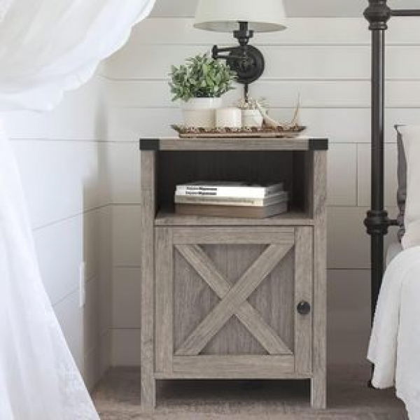 Cross border manufacturers specialize in pure board bedside tables, rice shaped door cabinets, simple European style storage cabinets, bedroom storage cabinets