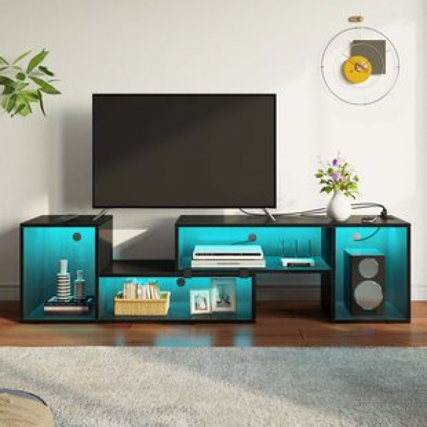 Cross border landing TV cabinet, bookshelf integrated cabinet, small-sized TV cabinet, free combination storage compartment cabinet