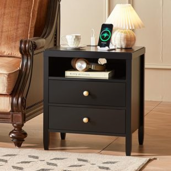 A few corners by the sofa, a few small units, storage cabinets, Nordic wrought iron bedside tables, modern minimalist bedroom bedside cabinets