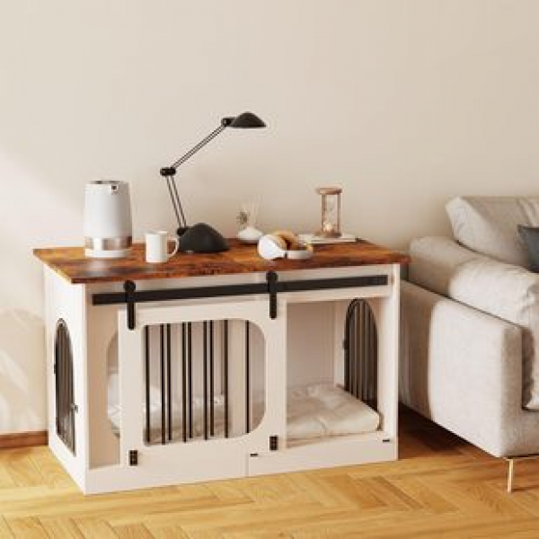 Suitable for pet cages, simple and durable guardrails, cross-border household pet kennels, furniture, indoor small and medium-sized dog breeds, trendy