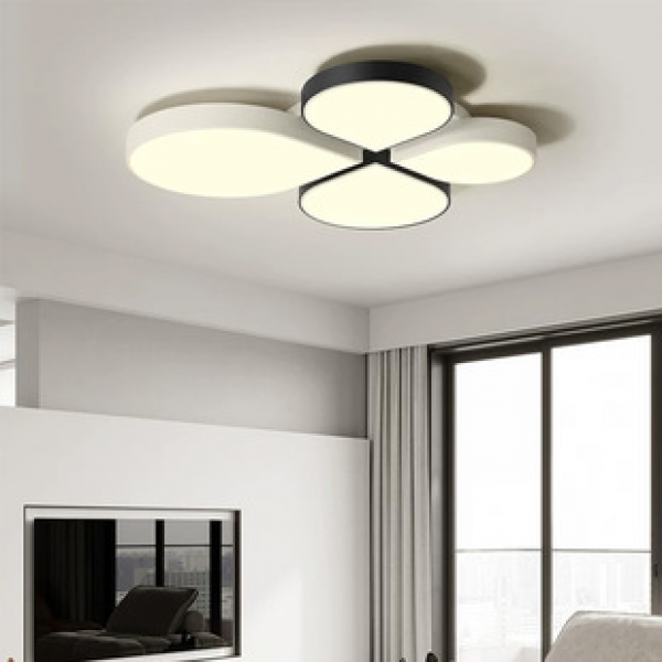 LED bedroom light Nordic Ins creative four leaf clover ceiling light designer's simple modern children's room lighting fixture