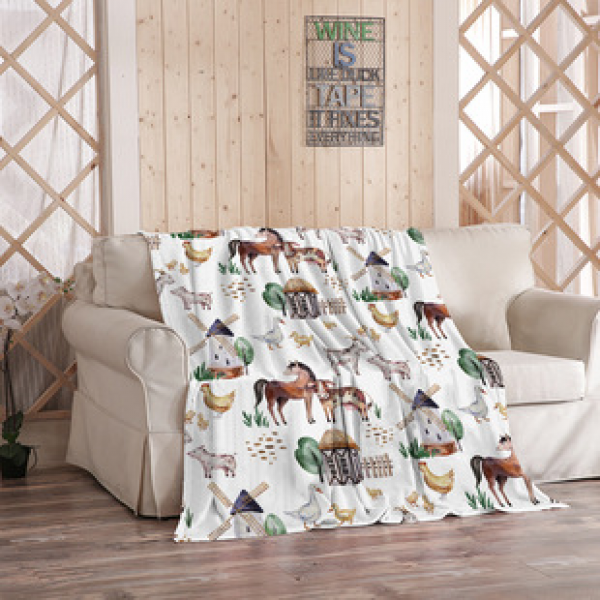 Blanket, anime star photo, flannel blanket, air conditioning, nap blanket, idol support blanket