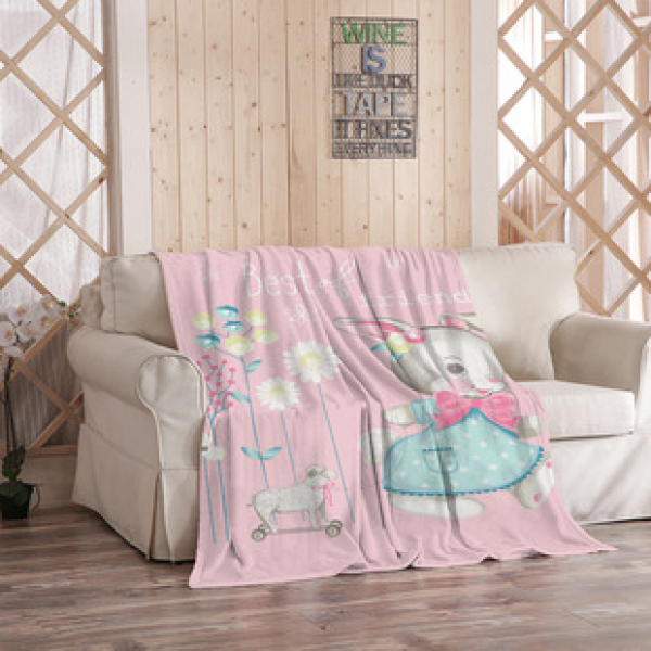 Lai Tu flannel blanket celebrity support peripheral products birthday holiday gift size