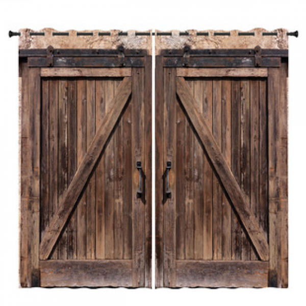 Cross border supply of ready-made curtains for spot manufacturers, direct delivery of polyester fiber 3D digital printed curtains, urgent delivery