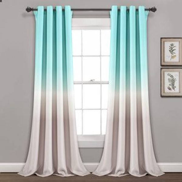 Factory new direct supply cross-border e-commerce platform Amazon WISH explosive gradient curtains factory dropshipping