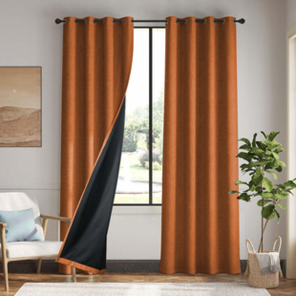2024 New Product Cotton and Hemp Laminated Full Light Blocking Amazon WISH Cross border Hot Products Factory Direct Sales Hemp Texture