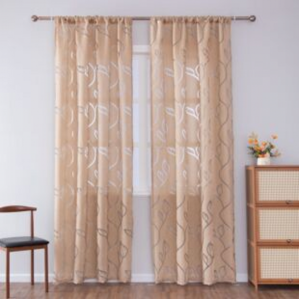 1PC modern simple multi-color cut-out flower screen curtain bedroom living room entertainment lounge decoration pole window screen