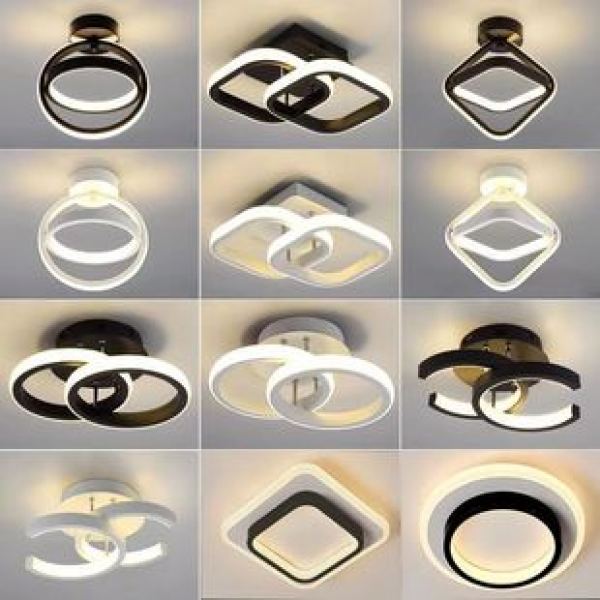 Cross border modern minimalist staircase hallway lights, corridor ceiling lights, entrance lights, balcony lights, household LED lights