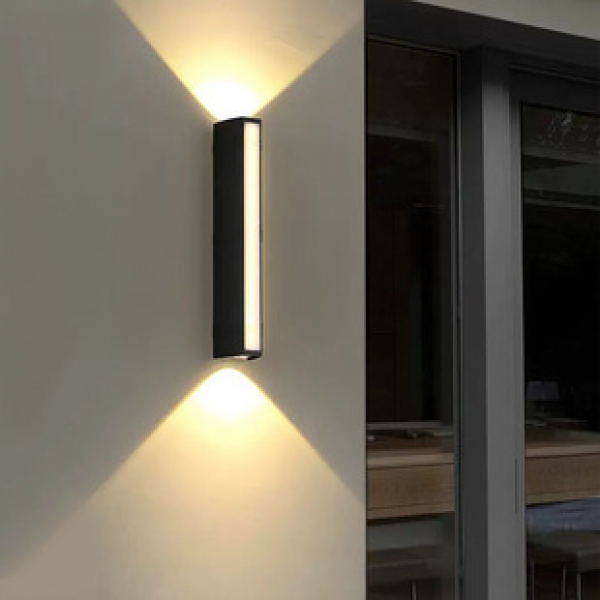 Outdoor wall lamp waterproof modern minimalist villa outdoor courtyard wall balcony entrance pillar exterior wall indoor