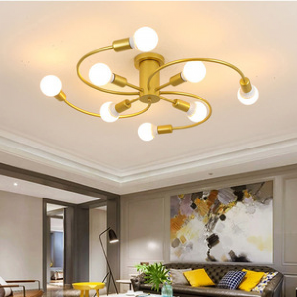 Aobo Modern Simple Living Room Light Luxury Light Home Room Bedroom Ceiling Light Creative Apartment Lighting Cross border
