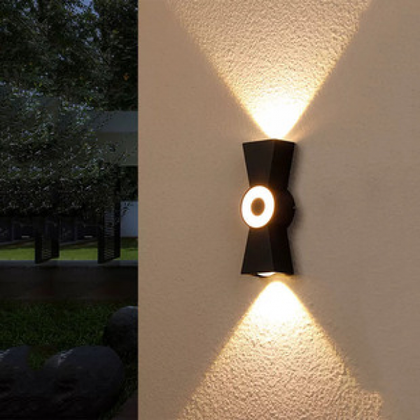 Outdoor wall lamp, waterproof entrance door, outdoor exit, wall washing lamp, creative exterior wall, courtyard, balcony, entrance hall decoration