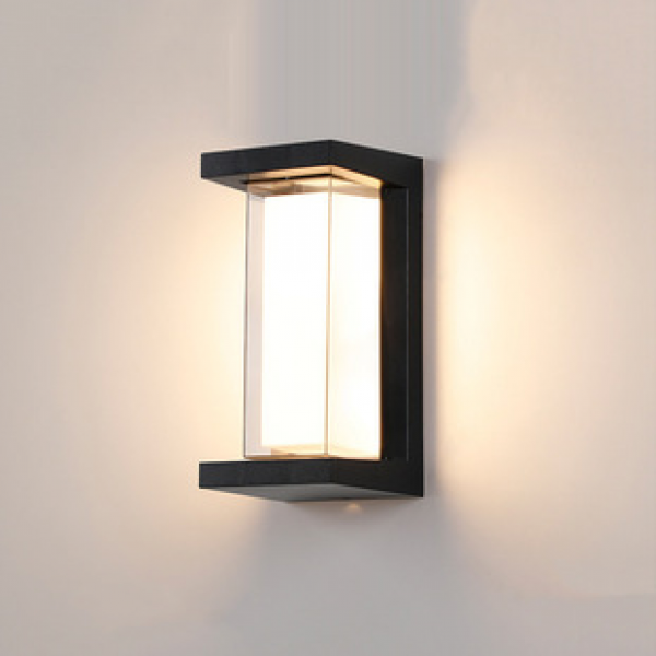 Outdoor waterproof ultra bright induction wall light LED staircase corridor courtyard terrace lighting hardware lighting fixtures