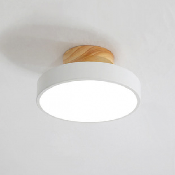 Nordic Minimalist Balcony Corridor Light LED Small Ceiling Light Corridor Entrance Bathroom Cloak Room Kitchen Ceiling Light