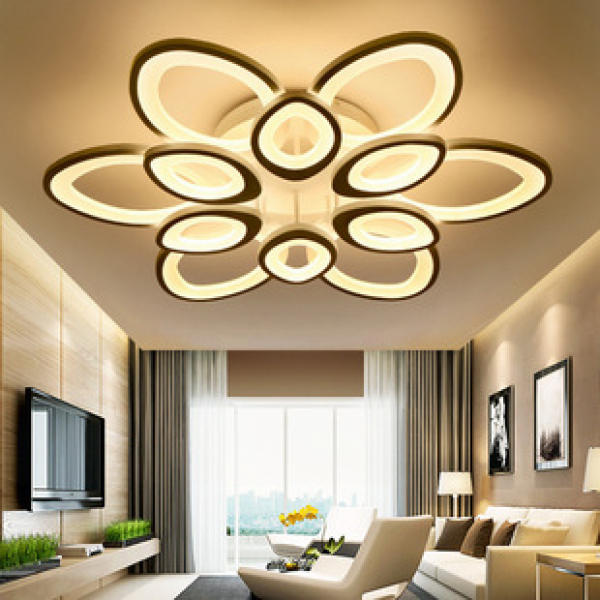 2023 New Modern LED Ceiling Light Intelligent Bedroom Light Simple and Elegant Living Room Light Study Light Fixtures