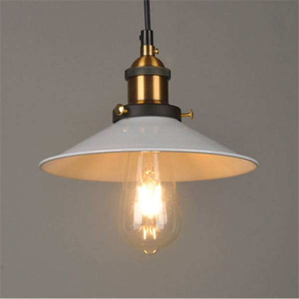 Loft Nordic minimalist American industrial style rural warehouse retro creative bar counter restaurant single head small black dress pendant light
