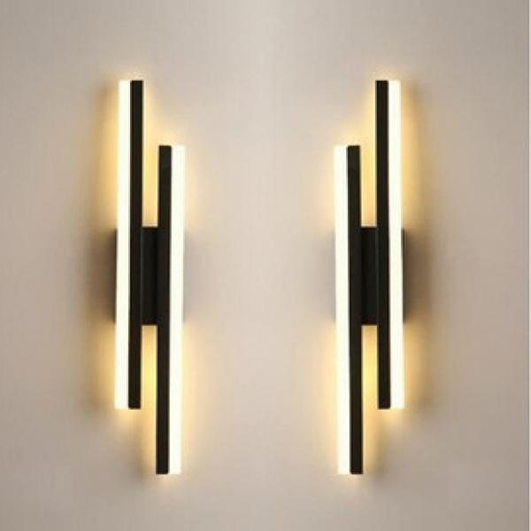 Modern minimalist LED acrylic wall light, luxurious and atmospheric bedroom bedside lamp, living room, hotel corridor, creative lighting fixtures