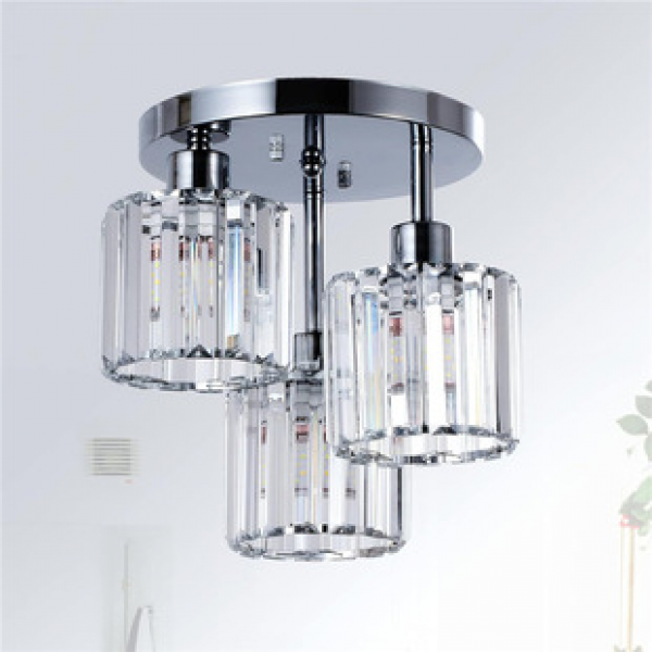 Simple and luxurious ceiling chandelier, bedroom lamp, dining room, Ning Shu guest room, crystal lamp, lighting fixture, crystal lamp, Amazon