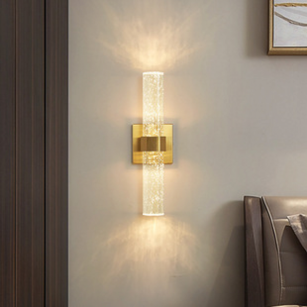Amazon Wall Light Postmodern Luxury Living Room Background Wall Simplicity Bedroom Bedlight Crystal Explosive Manufacturer Wall Light