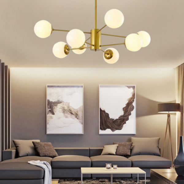 Nordic lighting modern minimalist style clothing store bedroom magic bean pendant light restaurant internet red light home living room pendant light