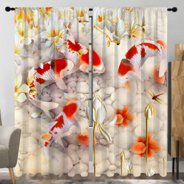 2PCS City Scene Curtain Factory Delivers 3D Digital Printing Cross border Amazon Curtain Hot Selling Pattern