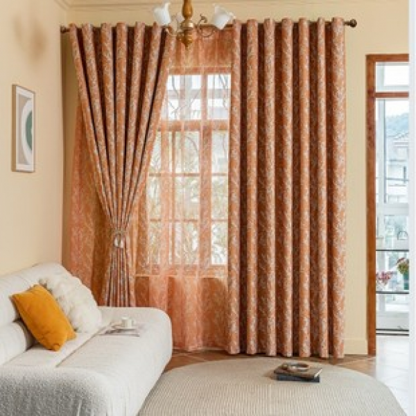 2025 New Double layer Composite Full blackout Digital Printed Personalized Curtains Overseas Warehouse Delivery Cross border Curtains