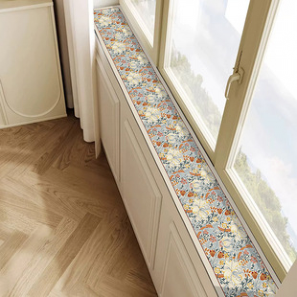 French high-end leather window sill pad, bedroom bay window special balcony pad, protective pad, moisture-proof, waterproof, anti slip pad