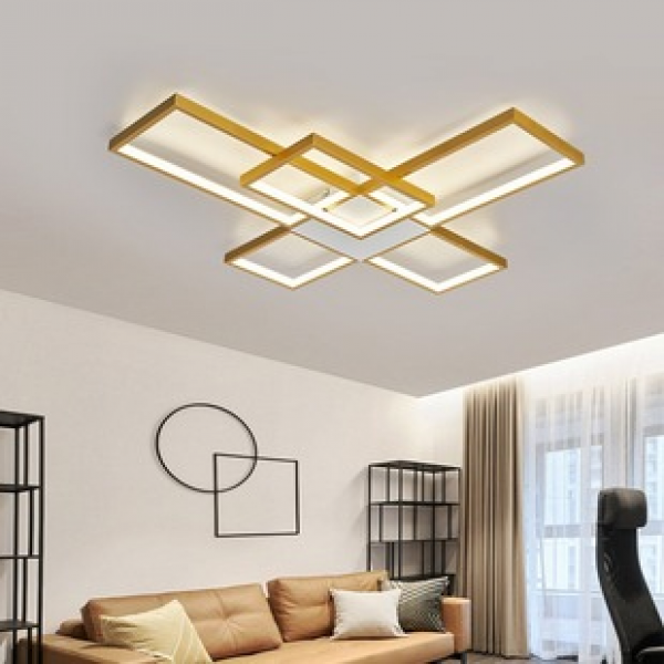 Living room lights, bedroom lights, modern, simple and atmospheric hall main lights, creative Nordic LED ceiling lights, personalized new lights