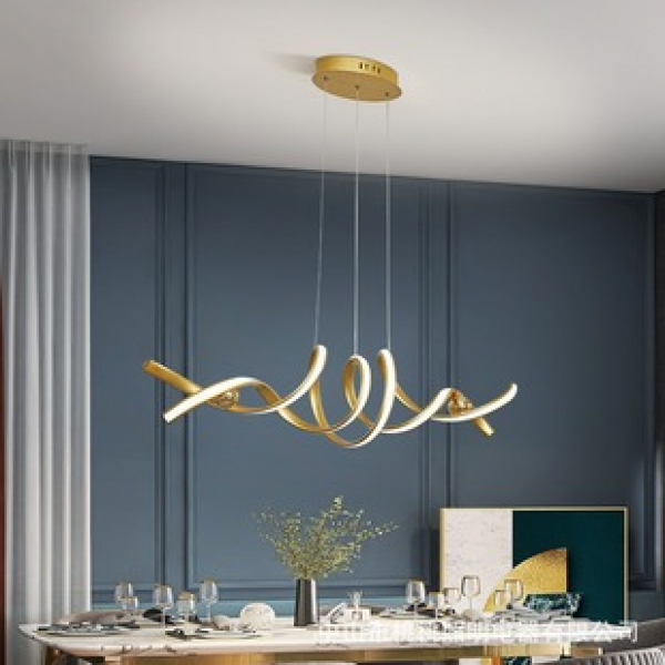 Cross border luxury restaurant pendant light, living room ceiling light, minimalist Nordic restaurant, bedroom, room lighting, creative lighting fixtures