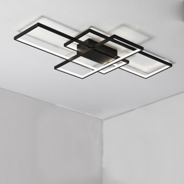 Creative and personalized LED ceiling lights, simple and modern lighting fixtures, warm Nordic master bedroom lights, room lights, study lighting fixtures