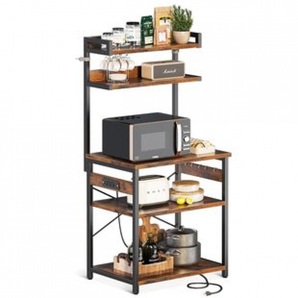 Cross border kitchen multi-layer storage rack seasoning rack storage rack microwave oven rack sorting multi-layer storage rack