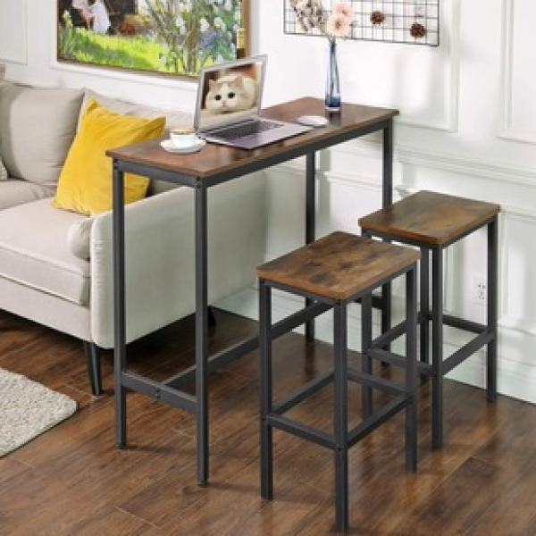 Modern minimalist style metal frame office desk, dining room simple dining table, study desk, writing desk, living room side table, cross-border direct sales