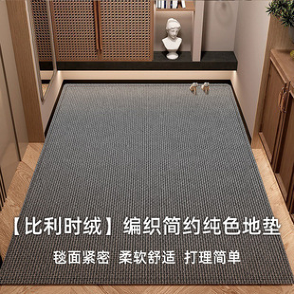 Belgian velvet household floor mat with high-end feel, home entrance mat, living room door mat, adjustable and dirt resistant foot mat