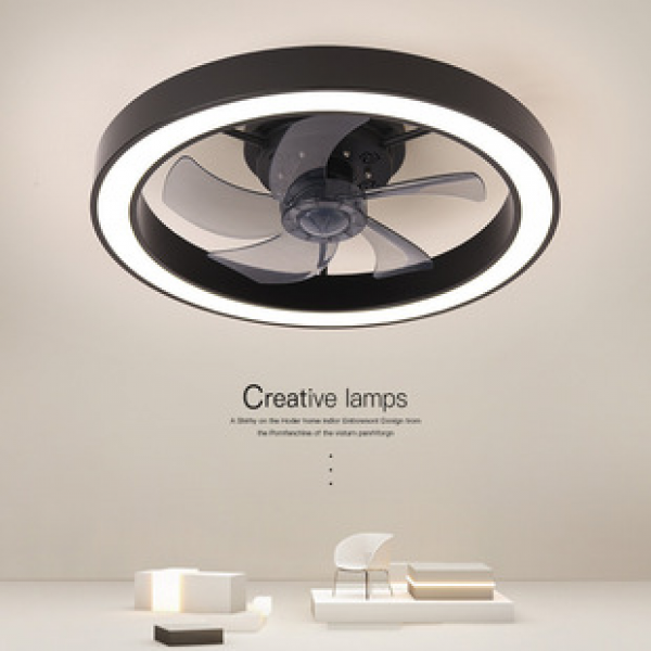 Cross border fan lights, bedroom ceiling lights with integrated fans, restaurant ceiling fans, 2025 new Zhongshan lighting fixtures, daily specifications