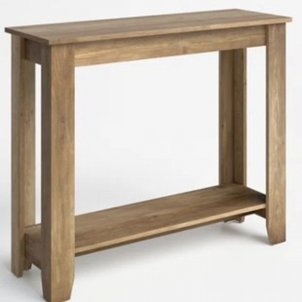 New Chinese style solid wood foyer table, modern and simple entrance hall, end view table, wall mounted decorative cabinet, ultra narrow supply table