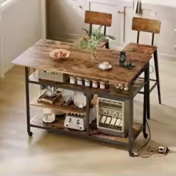 Kitchen rock shelf, operating table, island table, vegetable cutting table, dining cabinet, storage cabinet, movable storage cabinet