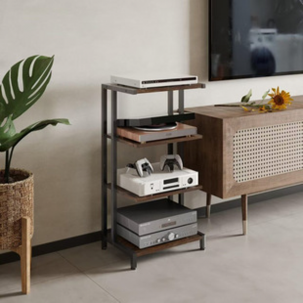 Factory direct printer projector rack, floor standing multifunctional metal wall storage rack, household storage rack, trendy