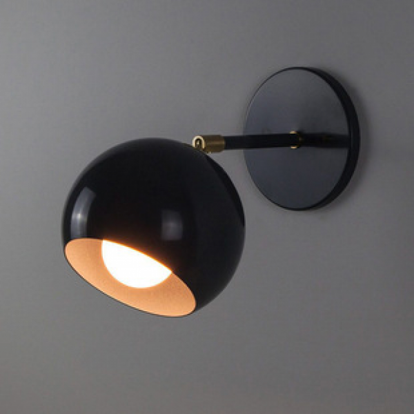 Explosive Nordic cross-border bedside wall lamp with adjustable angle and simple turning for study, bedroom, and bedside lamp manufacturer