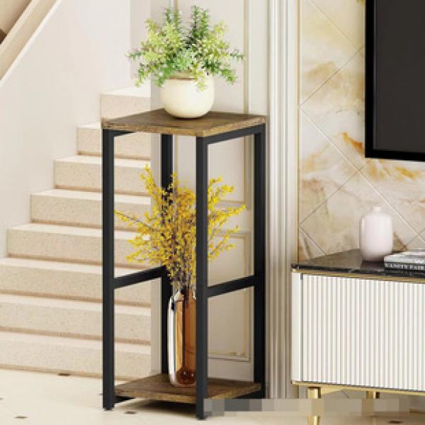 Factory direct sales of three-layer flower pots, potted plant racks, home living room floor standing flower racks, vertical iron flower pots, storage racks, trendy