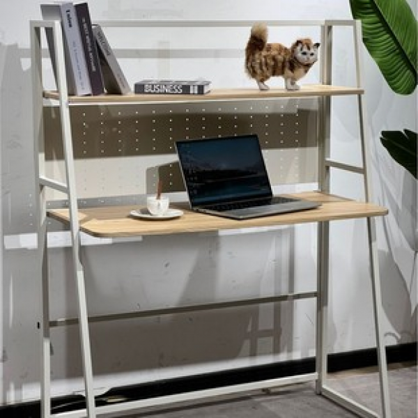 Factory direct sales computer desk desktop home bedroom desk integrated desk student writing desk perforated board storage rack