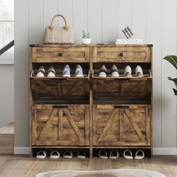 Cross border direct sales workers enter the entrance of the shoe cabinet for modern and simple home use, shoe rack storage, dust-proof storage cabinet, trendy