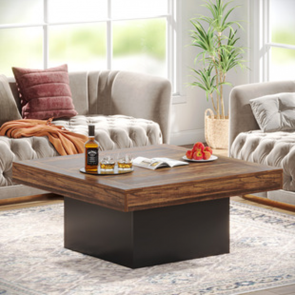 Cross border coffee table Wabi Sabi style light luxury high-end living room, small-sized Nordic industrial style coffee table, homestay hotel table