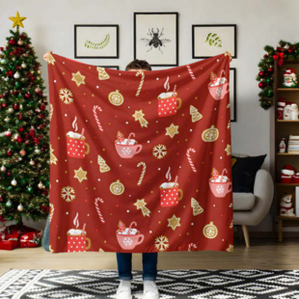 2025 Cross border Foreign Trade Hanging Cloth Christmas Celebration Plant Hanging Decoration Explosive Home Hanging Cloth Decoration Background Wall Tapestry