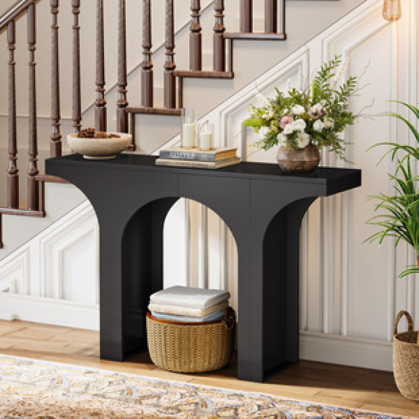 Cross border factory direct sales entrance table, entrance door, corridor, hotel end view platform, narrow strip case, light luxury, high-end feeling entrance tide