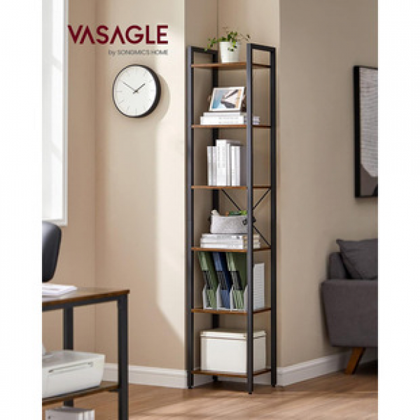 Bookshelf wall mounted shelf, floor to ceiling multi-layer magazine storage rack, Nordic storage rack, floor to ceiling magazine rack, display rack, Chen