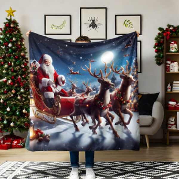 2025 Cross border Foreign Trade Hanging Cloth Christmas Celebration Plant Hanging Decoration Explosive Home Hanging Cloth Decoration Background Wall Tapestry