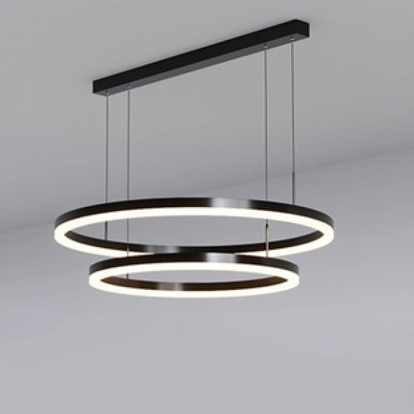 Living room pendant light, modern and minimalist, designer's new lighting fixtures for 2025, grand Nordic light luxury LED restaurant pendant light