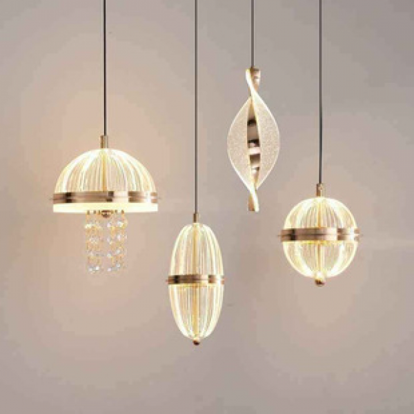 Cream style adjustable bedside pendant light, modern and minimalist atmosphere, internet famous restaurant bar counter, foyer dining table, Zhongshan lighting fixtures
