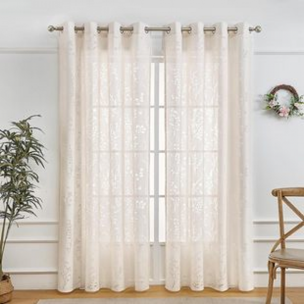 1PC new variety of intricate curtains, living room and bedroom decorations, personalized decorations, pole mounted window screens, curtains