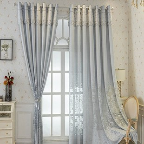 1PC New Prosperous Curtains Living Room Bedroom Decoration Curtains Personalized Decoration Pole Windows Screen Windows